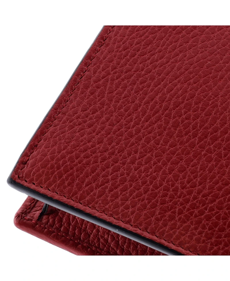 Pre-Owned Gucci Interlocking Wallet on Chain Leather