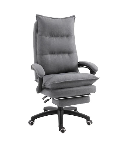 Boyel Living 360degree(s) Swivel Executive Home Office Chair with Adjustable Height and Retractable Footrest