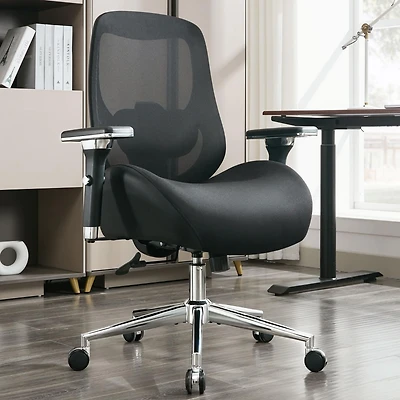 Boyel Living Executive Massage Office Chair with 4 Vibration Points and Heated Recline