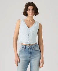 Levi's Women's Teagan Mini Eyelet Blouse