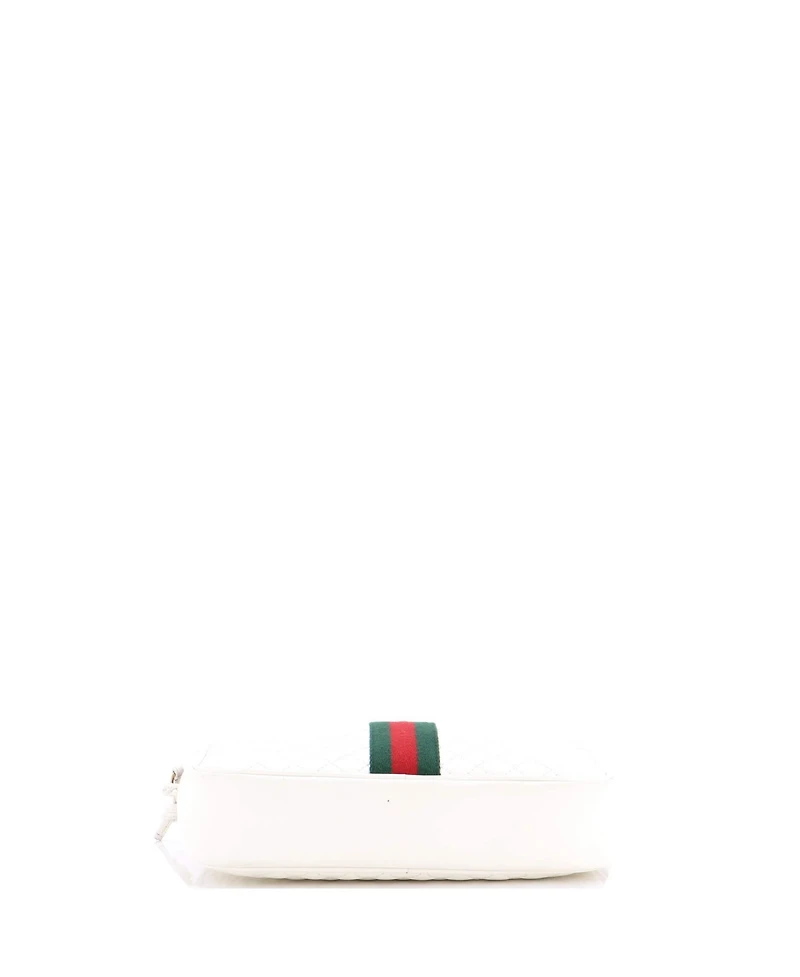 Pre-Owned Gucci Small Trapuntata Camera Bag Quilted Leather