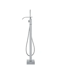 Busdays Floor Mount Freestanding Bathtub Faucet