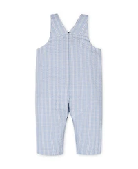 Hope & Henry Baby Organic Seersucker Overall One Piece