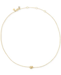 kate spade new york Gold Plated Pave Mini Pendant Necklace