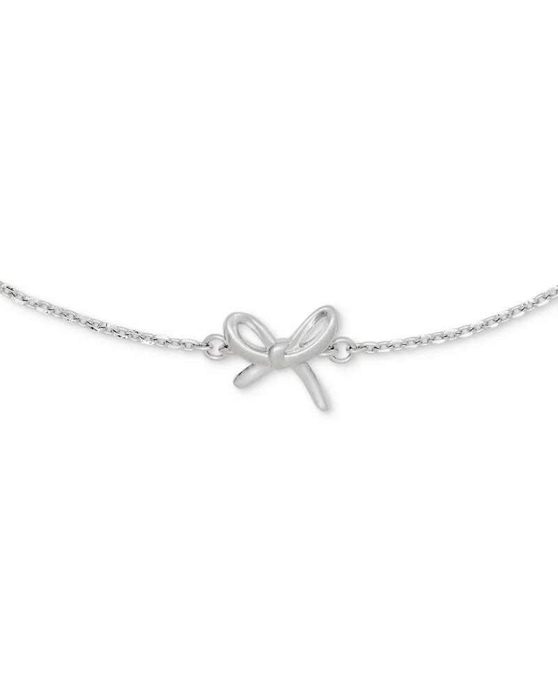 kate spade new york Gold Plated Girlie Pearlie Mini Bow Bracelet