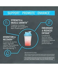 Sunwarrior Creatine Monohydrate Powder Taurine Supplement, 5g Creatine Monohydrate 1g Taurine per Serving