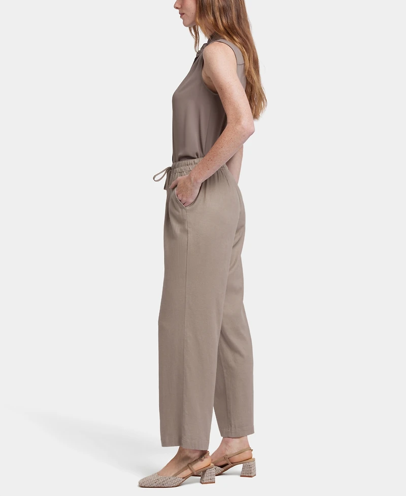 Nydj Petite Relaxed Drawstring Pull-On Pants