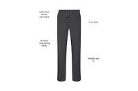 Jaanuu Men's Ultra last Essential Performance 5-Pocket Scrub Set
