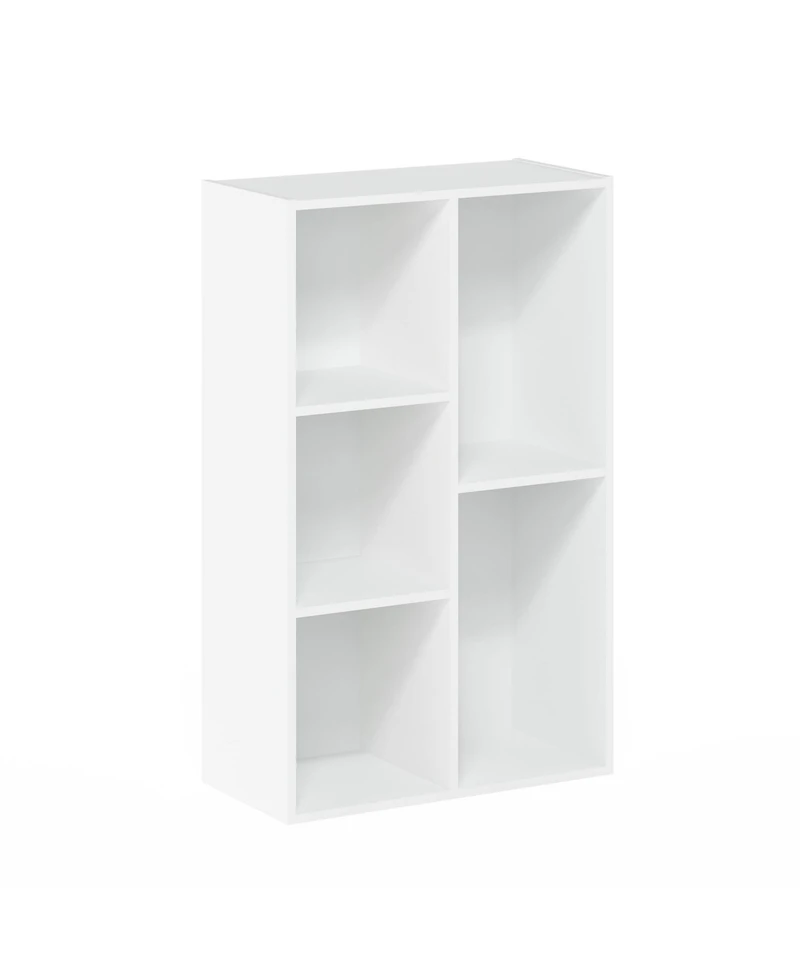 Homlux 5 Cube Storage Bookshelf Kids Toy Organizer Horizontal Vertical