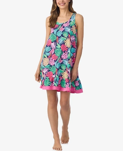 Cuddl Duds Women's Sleeveless Scoop Neck Chemise