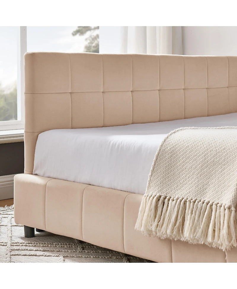 flynama Tufted Daybed Backrest Armrest