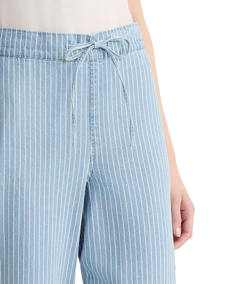 Jones New York Women's High Rise Ankle Length Cotton Pants