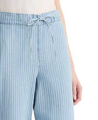 Jones New York Women's High Rise Ankle Length Cotton Pants