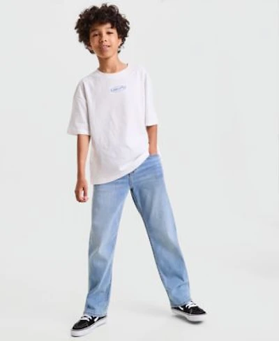 Levis Boys 8 20 Heritage Logos Tee 514 Straight On The Move Jeans
