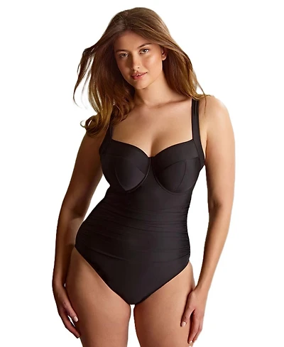 Panache Lingerie Women's Zadie Underwire Side Support Light Control One Piece Swimsuit