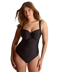 Panache Lingerie Women's Zadie Underwire Side Support Light Control One Piece Swimsuit