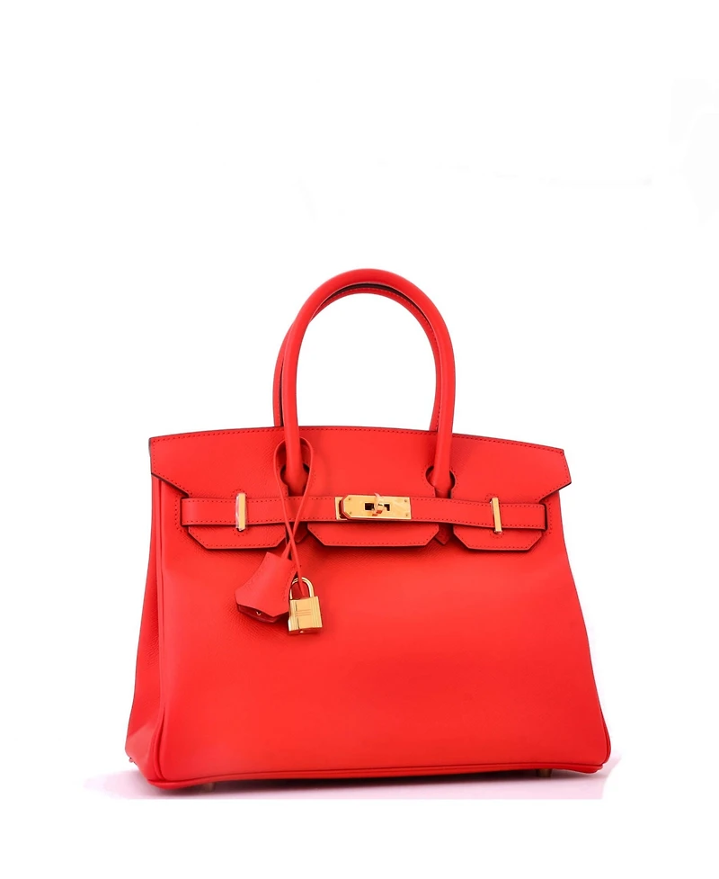 Pre-Owned HERMES Birkin 30 Handbag Epsom with Gold Hardware