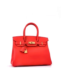 Pre-Owned HERMES Birkin 30 Handbag Epsom with Gold Hardware