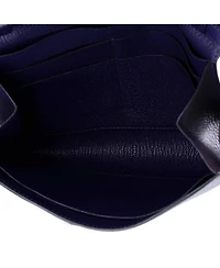 Pre-Owned HERMES 16 Clic Wallet on Strap Chevre Mysore