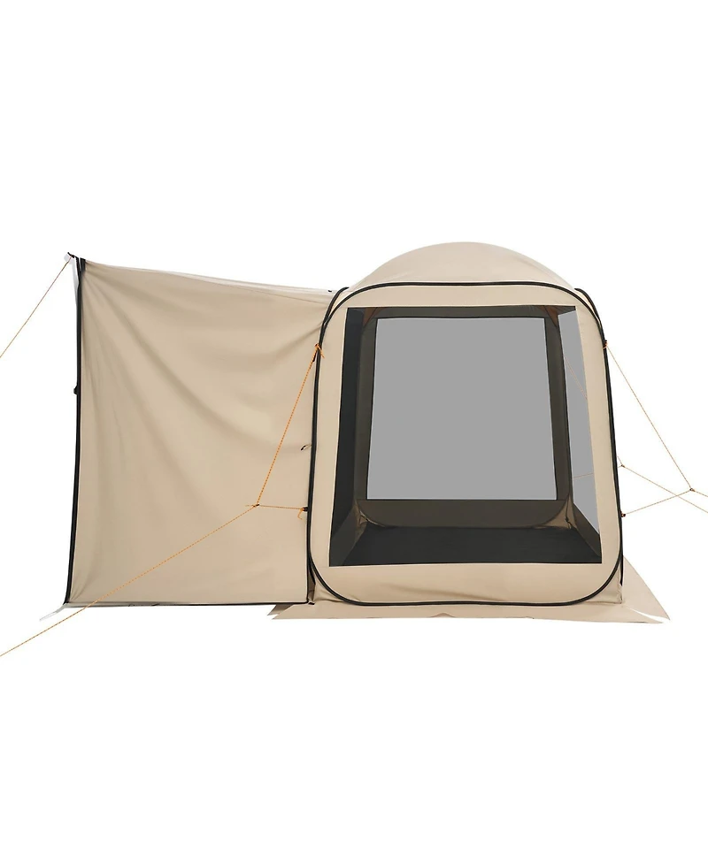 Mecale Pop-Up Suv Tailgate Screen House Tent