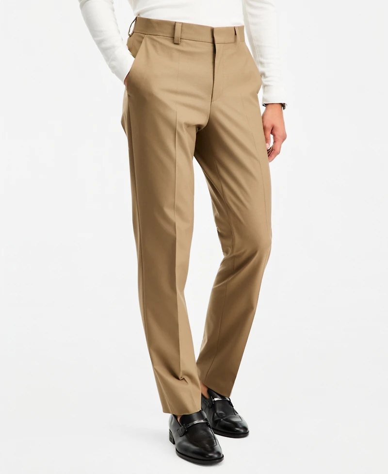 Hugo by Boss Men's Modern-Fit Solid Suit Pants