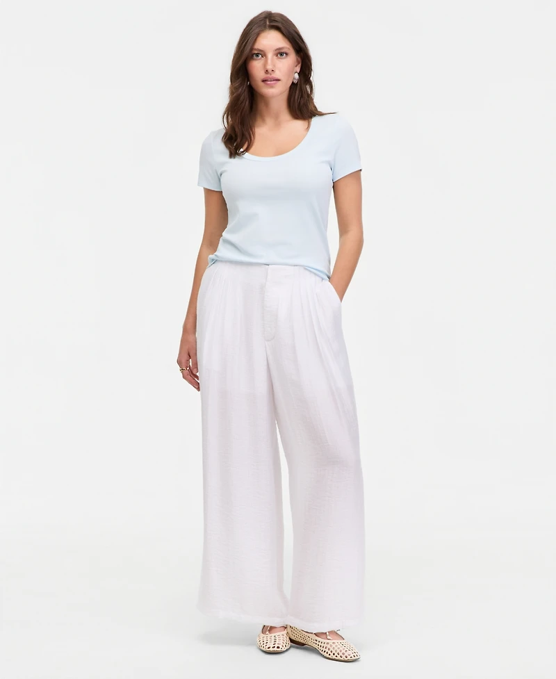 On 34th Women's Scoop-Neck Layering T-Shirt