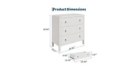 gaomon 3 Drawer Dresser for Bedroom, Chest of Drawers, Closet Dresser Storage Cabinet Organizer