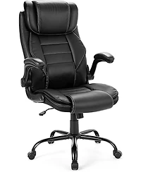 gaomon Big and Tall Executive Office Chair 400lbs for Heavy People,Ergonomic Computer Desk Chair with Lumbar Support and Adjustable Headrest