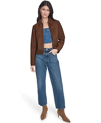 Levi's Women's Real Suede Laydown Collar Jacket