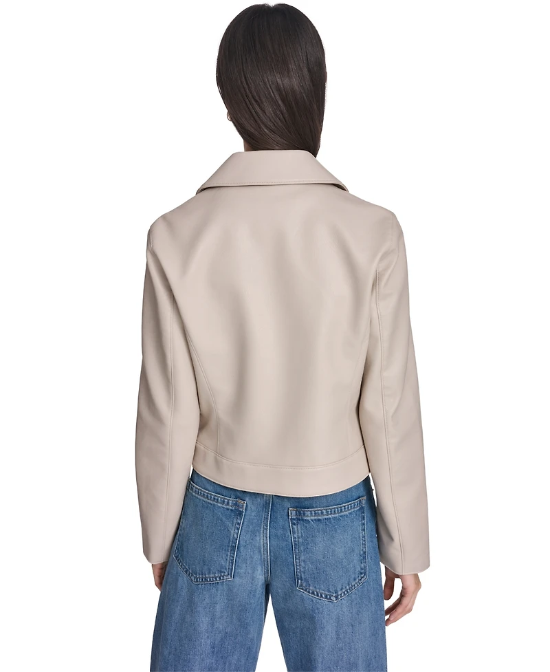 Levi's Women's Faux Leather Laydown Collar Jacket