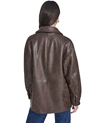 Levi's Women's Relaxed Fit Faux Leather Jacket