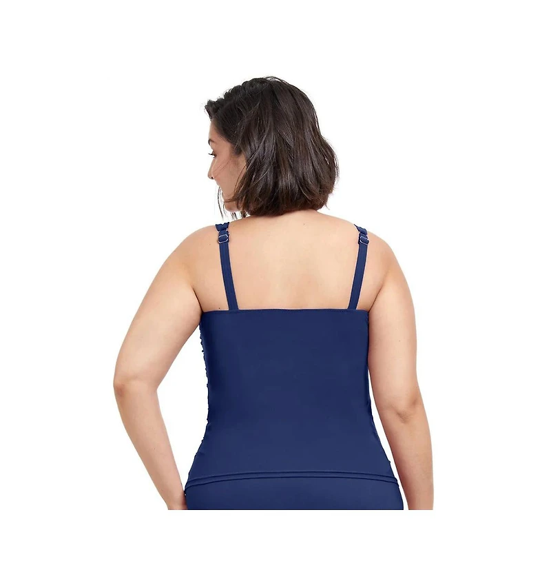 Profile by Gottex Women's Plus Tutti Frutti Sweetheart Underwire Tankini Top