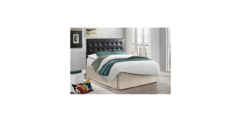 Flynama Stylish Upholstered Headboard 41-53H x 56W x 3D inch for Bedroom Decor