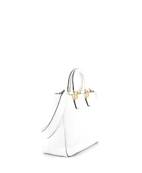 Pre-Owned Fendi Medium Selleria Ff Handle Tote Leather