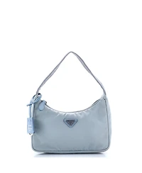 Pre-Owned Prada Mini Re-Edition 2000 Hobo Tessuto
