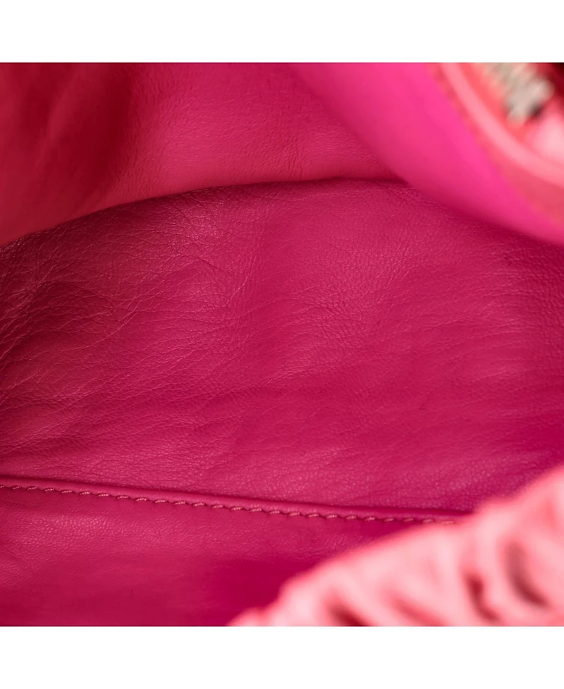 Pre-Owned Prada Small Gaufre Convertible Tote Nappa Leather