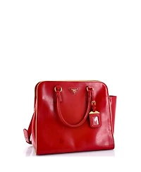 Pre-Owned Prada Medium Promenade Bag Vernice Saffiano Leather