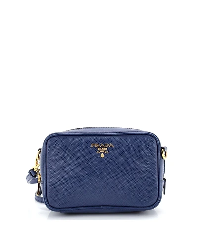 Pre-Owned Prada Mini Camera Shoulder Bag Saffiano Leather