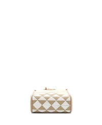 Pre-Owned Prada Mini Symbole Shopper Tote Jacquard