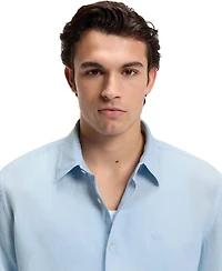 Boss By Hugo Men's Linen Regular-Fit Dress Shirt