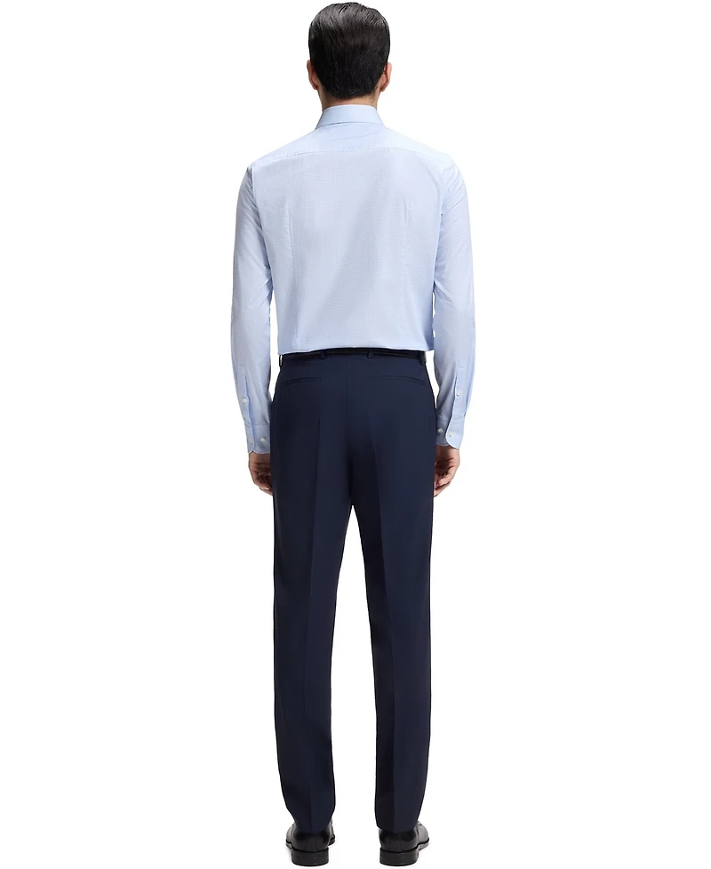 Boss By Hugo Men's Easy-Iron Cotton Twill Slim-Fit Dress Shirt