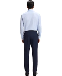 Boss By Hugo Men's Easy-Iron Cotton Twill Slim-Fit Dress Shirt