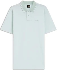 Boss by Hugo Men's Oxford-Pique Cotton Relaxed-Fit Polo Shirt