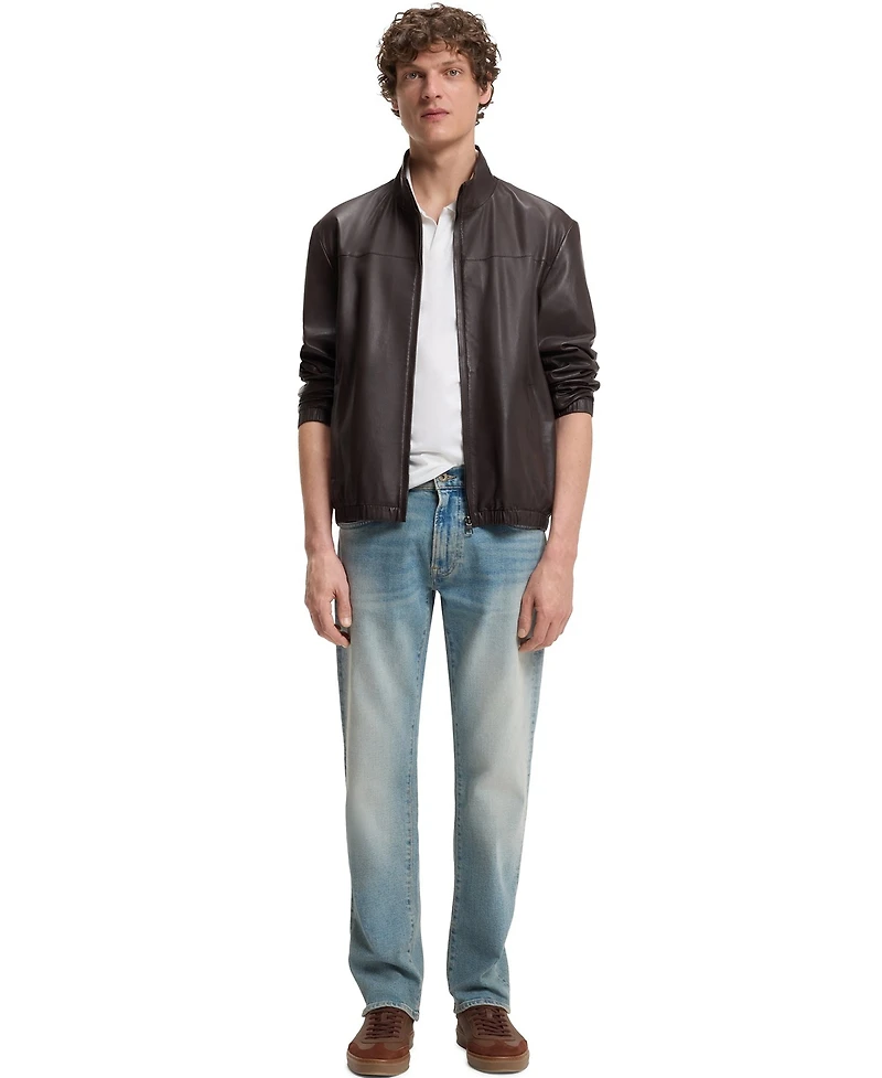 Boss By Hugo Boss x Beckham Men's Nappa Leather Jacket