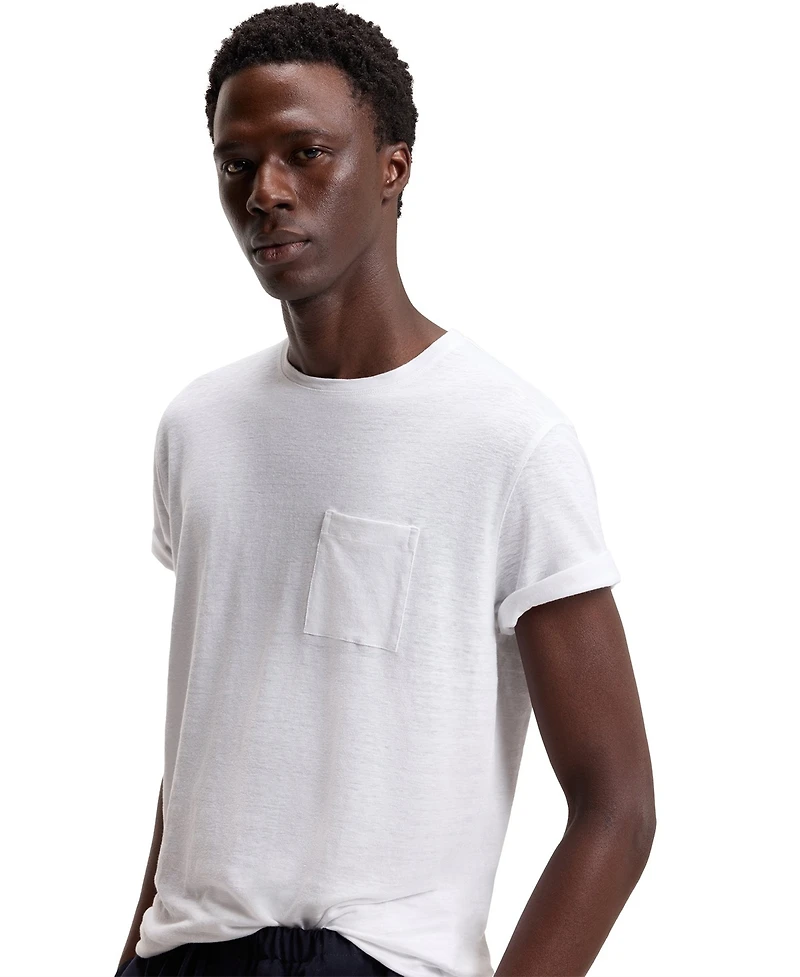 Boss By Hugo x Beckham Men's Linen T-Shirt