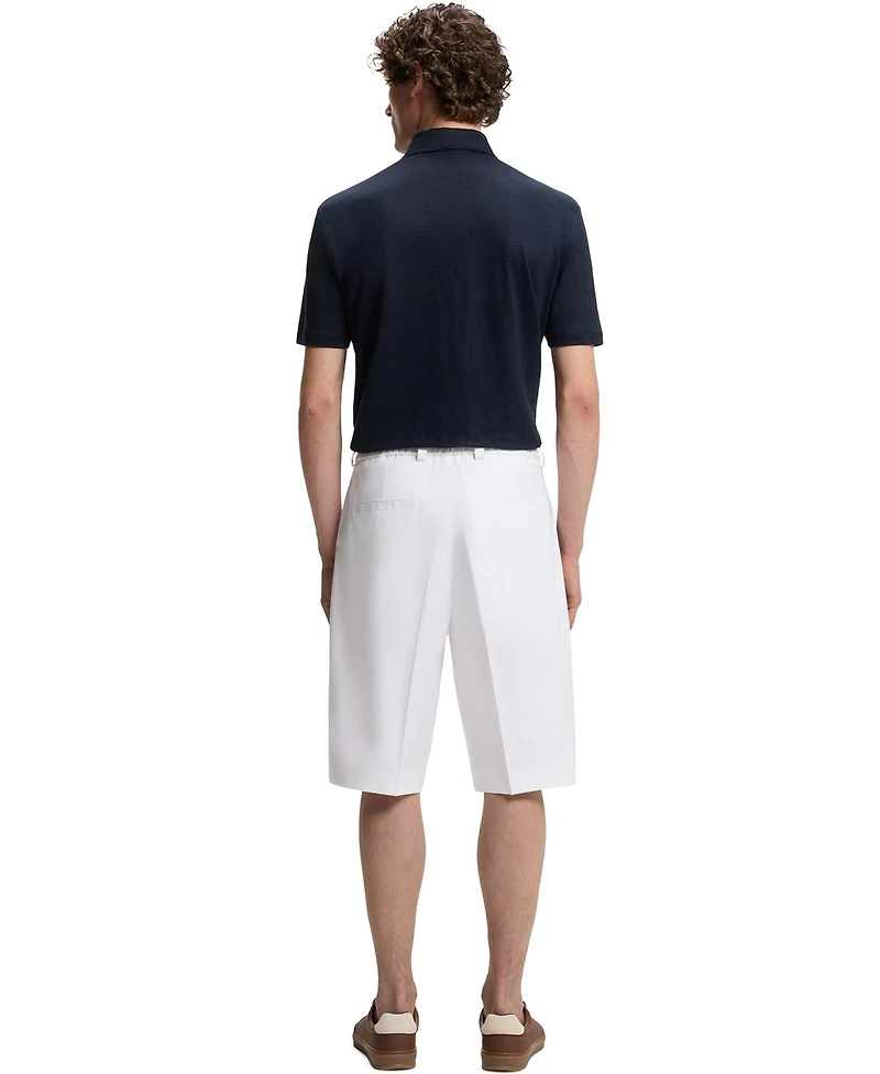 Beckham x Boss Men's Cotton 11" Shorts