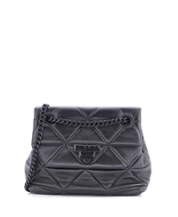 Pre-Owned Prada Spectrum Flap Bag Quilted Nappa Leather