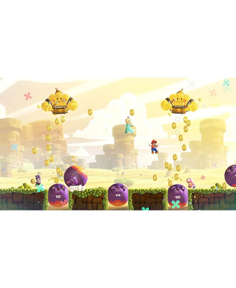 Nintendo Switch 2 Console with Super Mario Bros Wonder, Extra Joy-Cons and Protective Case Bundle