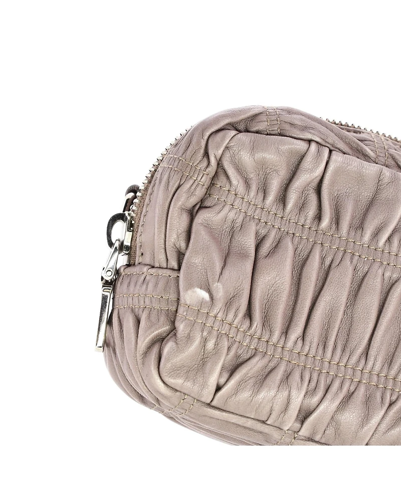 Pre-Owned Prada Mini Camera Bag Nappa Gaufre