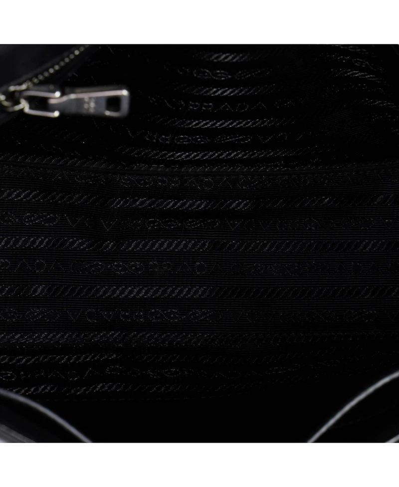 Pre-Owned Prada Chain Flap Shoulder Bag Diagramme Quilted Leather
